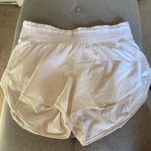 White Lulu shorts